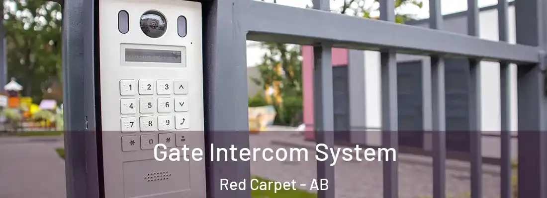  Gate Intercom System Red Carpet - AB