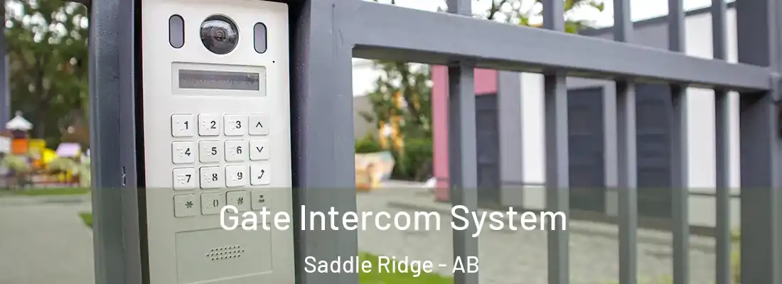  Gate Intercom System Saddle Ridge - AB