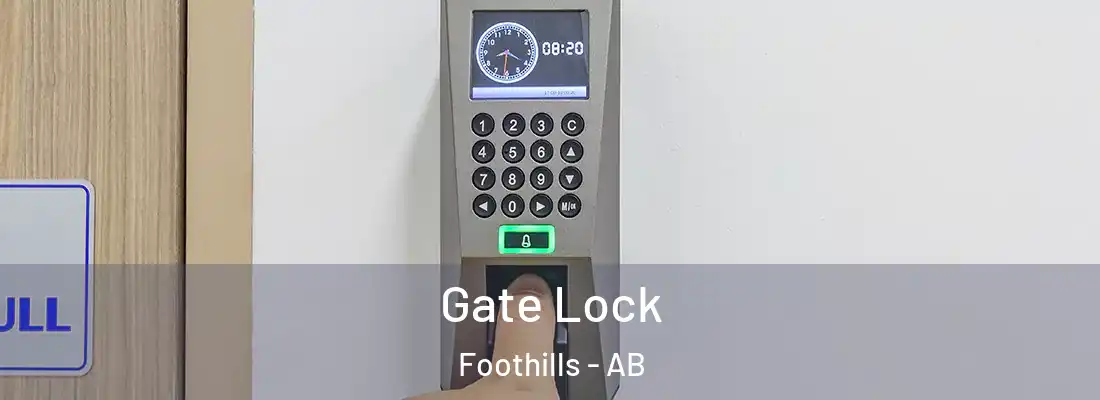  Gate Lock Foothills - AB