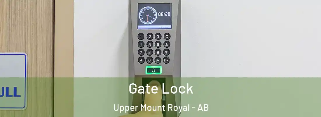  Gate Lock Upper Mount Royal - AB