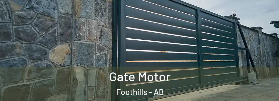  Gate Motor Foothills - AB