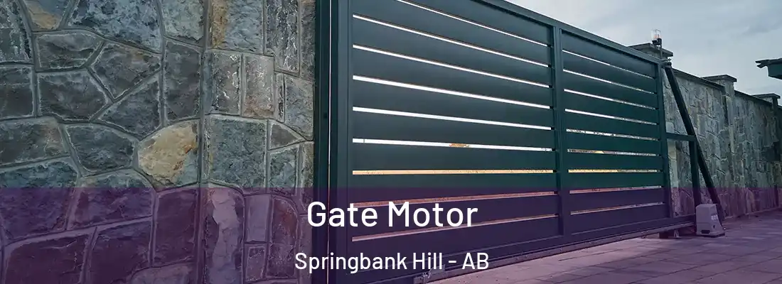  Gate Motor Springbank Hill - AB