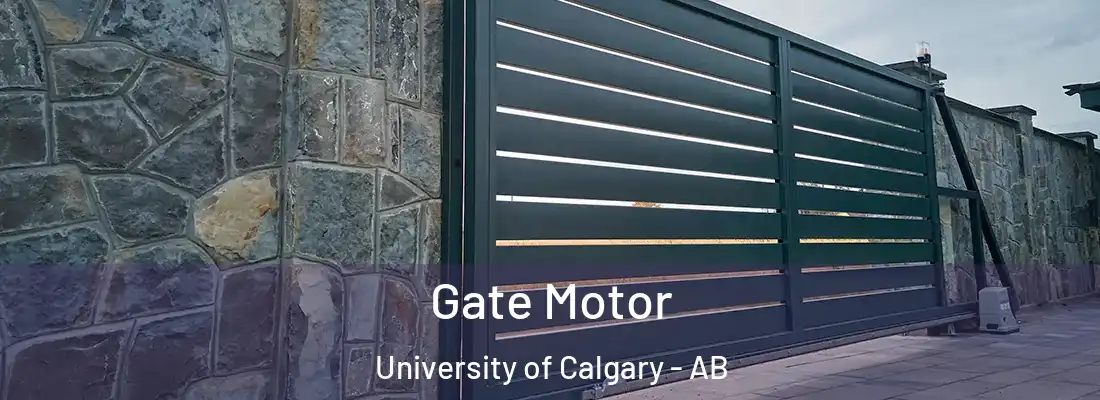  Gate Motor University of Calgary - AB