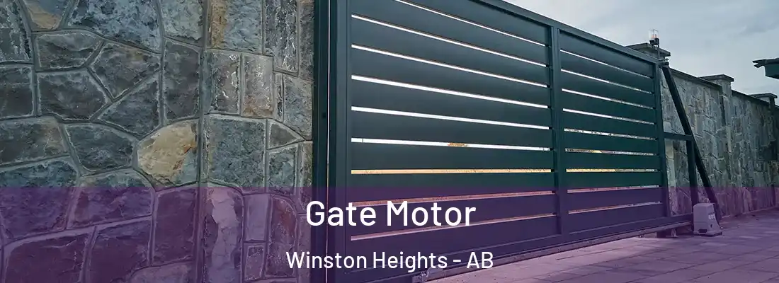  Gate Motor Winston Heights - AB