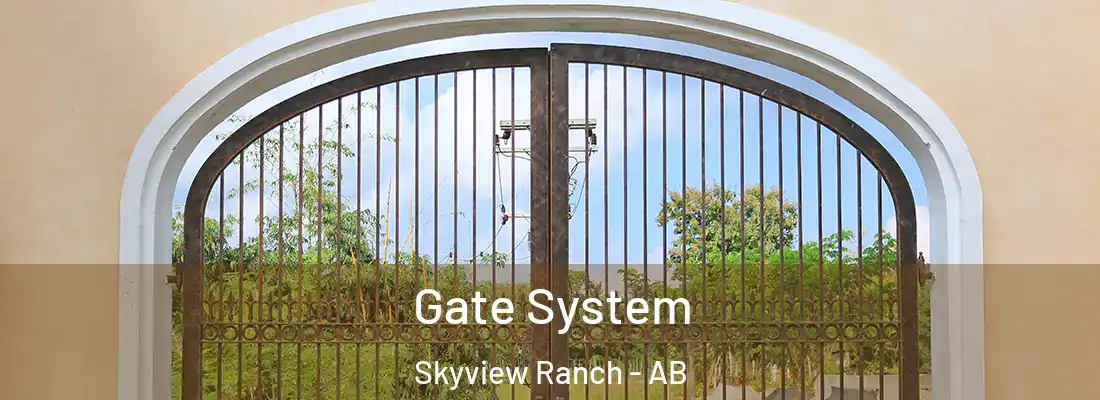  Gate System Skyview Ranch - AB