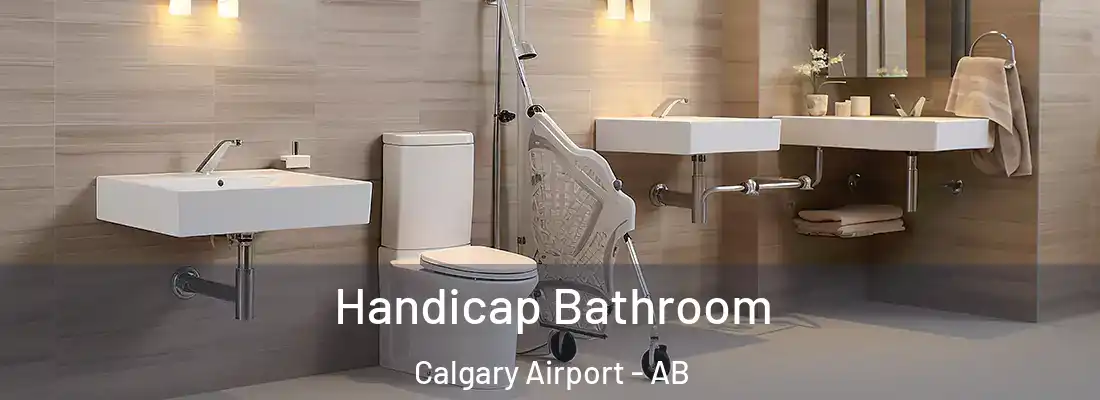  Handicap Bathroom Calgary Airport - AB