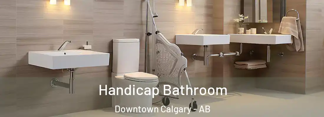  Handicap Bathroom Downtown Calgary - AB