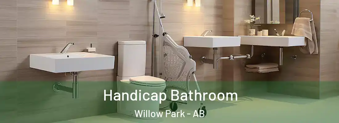  Handicap Bathroom Willow Park - AB