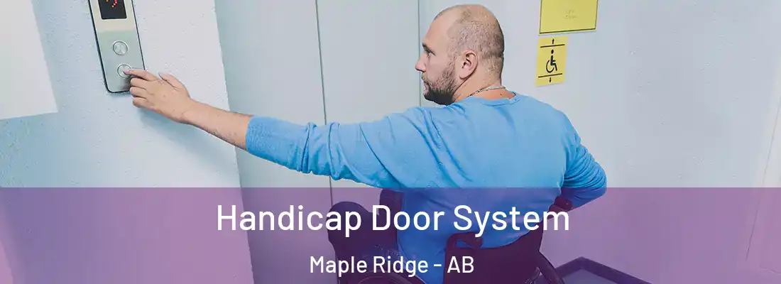  Handicap Door System Maple Ridge - AB