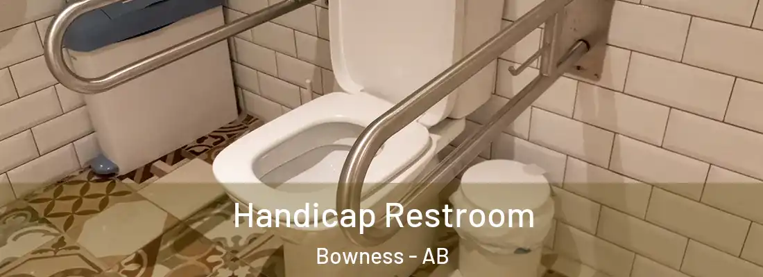  Handicap Restroom Bowness - AB