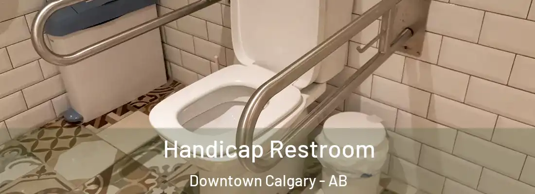  Handicap Restroom Downtown Calgary - AB