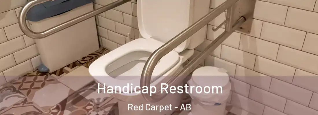  Handicap Restroom Red Carpet - AB