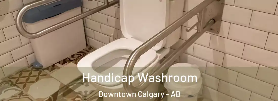  Handicap Washroom Downtown Calgary - AB