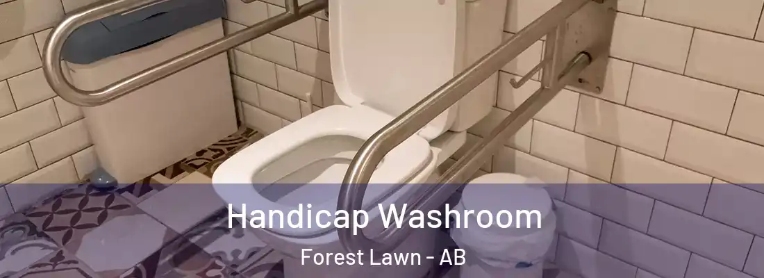  Handicap Washroom Forest Lawn - AB