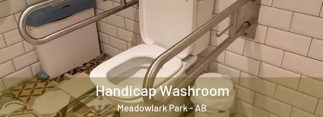  Handicap Washroom Meadowlark Park - AB