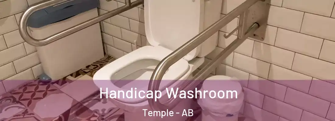  Handicap Washroom Temple - AB