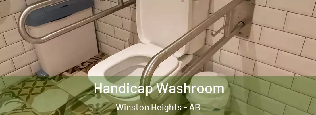  Handicap Washroom Winston Heights - AB