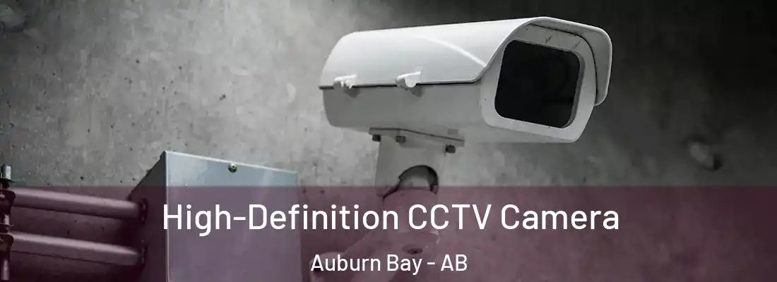  High-Definition CCTV Camera Auburn Bay - AB