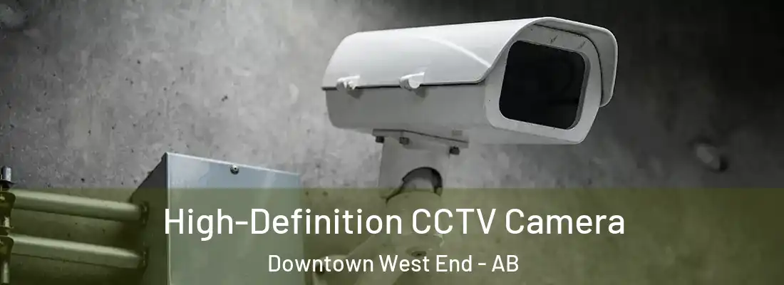  High-Definition CCTV Camera Downtown West End - AB