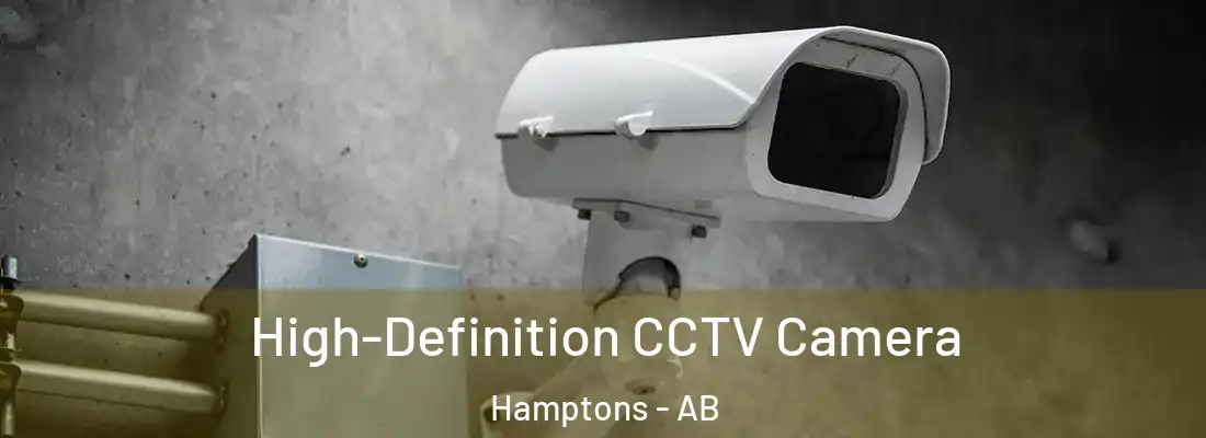  High-Definition CCTV Camera Hamptons - AB