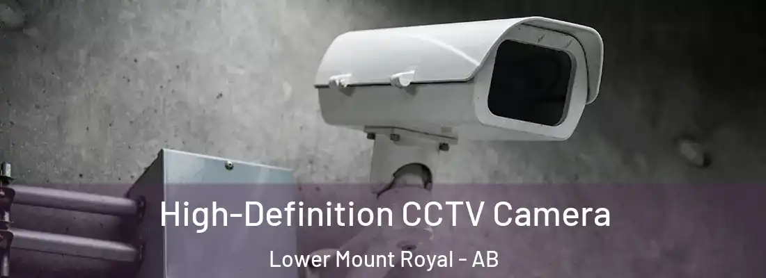  High-Definition CCTV Camera Lower Mount Royal - AB