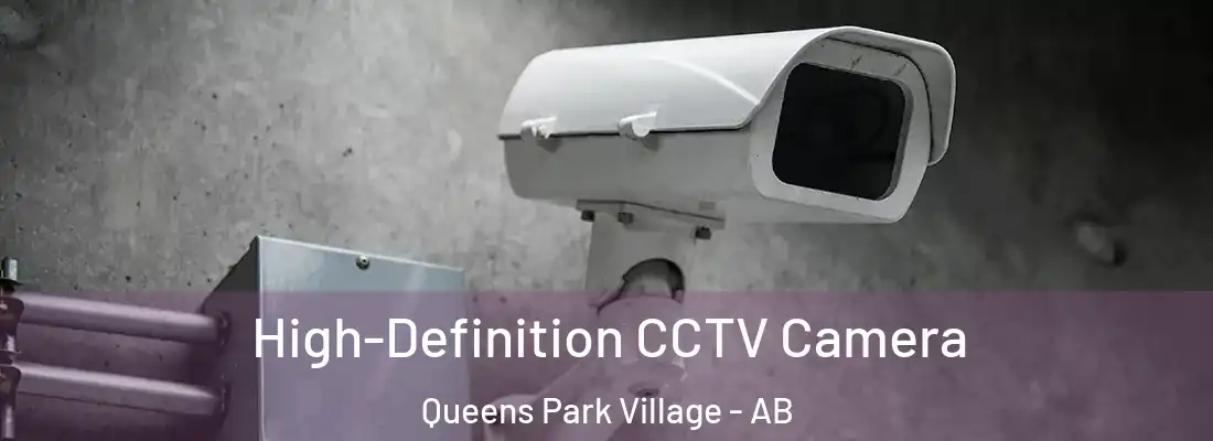  High-Definition CCTV Camera Queens Park Village - AB