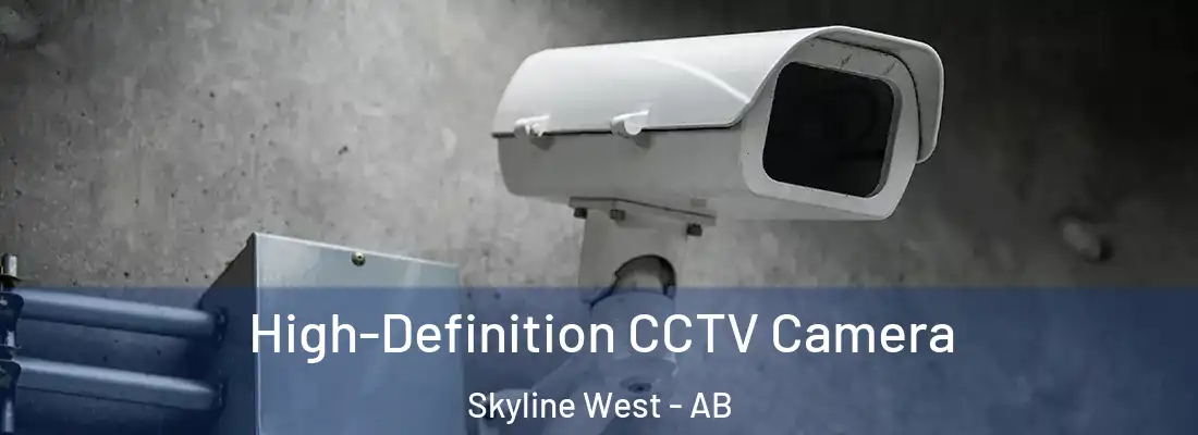  High-Definition CCTV Camera Skyline West - AB
