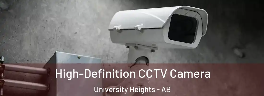  High-Definition CCTV Camera University Heights - AB