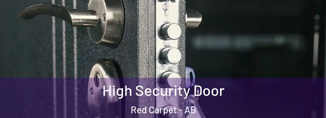  High Security Door Red Carpet - AB