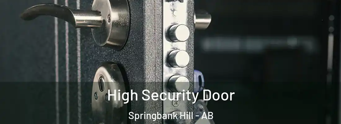  High Security Door Springbank Hill - AB