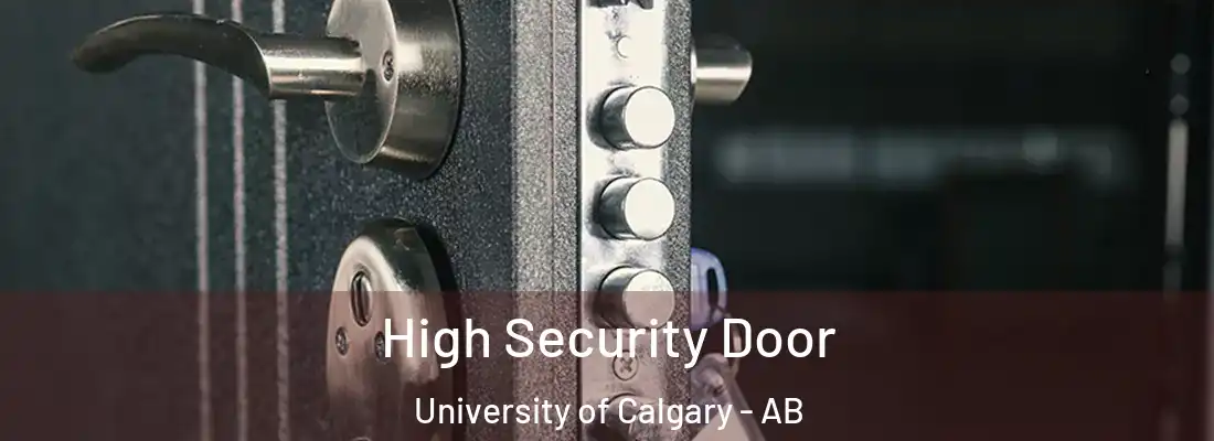  High Security Door University of Calgary - AB