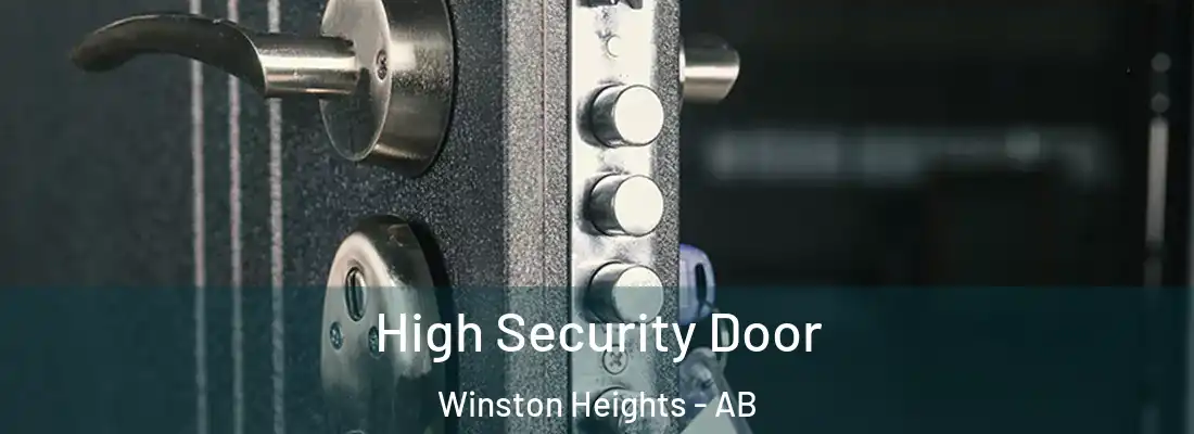  High Security Door Winston Heights - AB