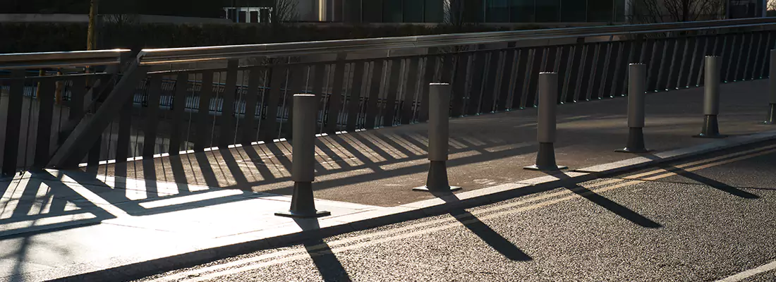 Car Bollard Installation for Parking Lots, Driveways in Calgary, AB