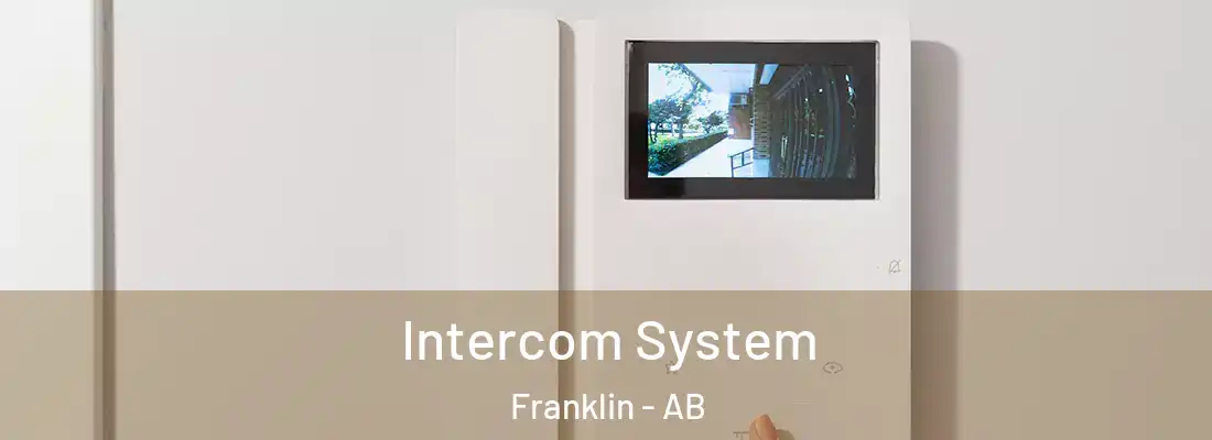  Intercom System Franklin - AB