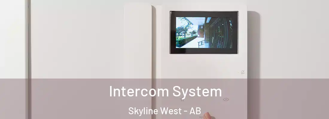  Intercom System Skyline West - AB