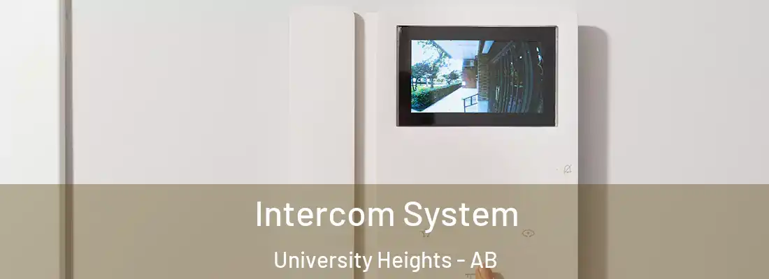  Intercom System University Heights - AB