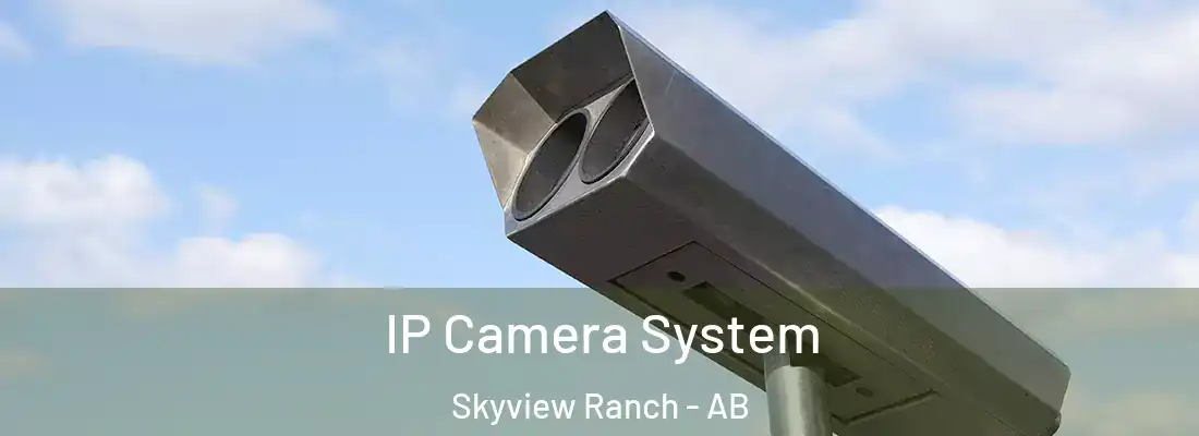  IP Camera System Skyview Ranch - AB
