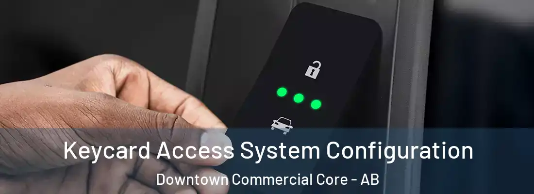  Keycard Access System Configuration Downtown Commercial Core - AB