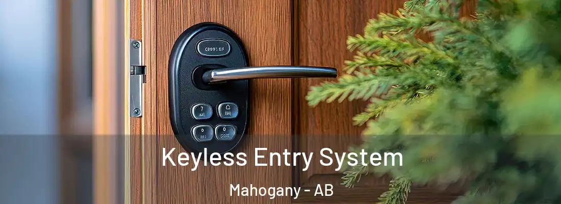 Keyless Entry System Mahogany - AB