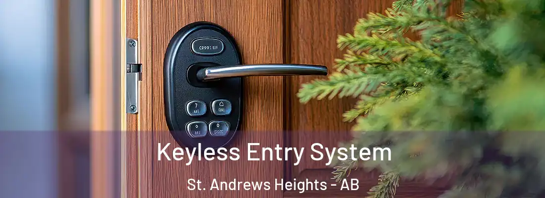  Keyless Entry System St. Andrews Heights - AB