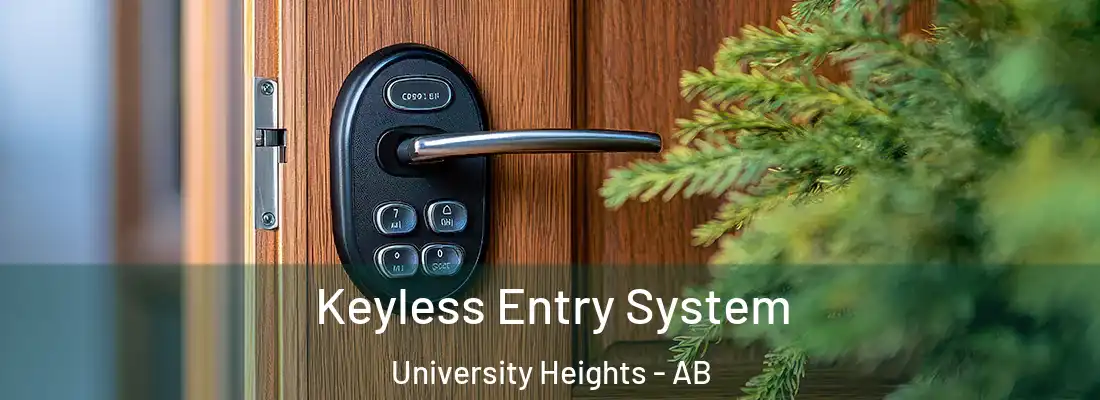  Keyless Entry System University Heights - AB