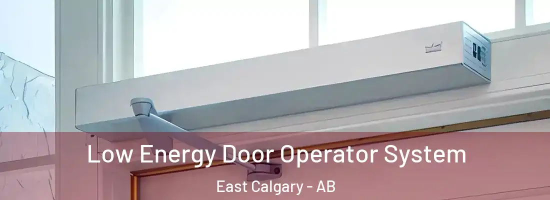  Low Energy Door Operator System East Calgary - AB