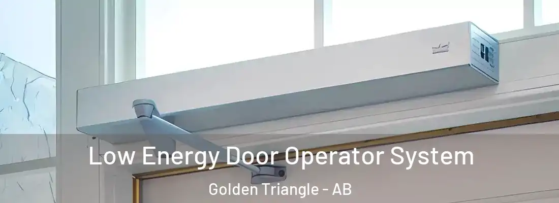  Low Energy Door Operator System Golden Triangle - AB