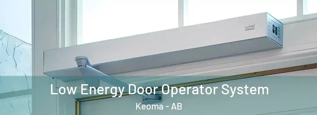  Low Energy Door Operator System Keoma - AB