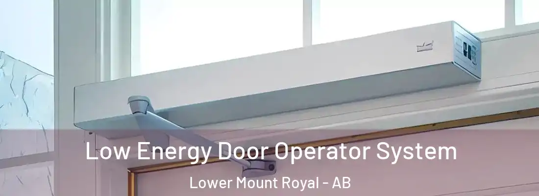  Low Energy Door Operator System Lower Mount Royal - AB