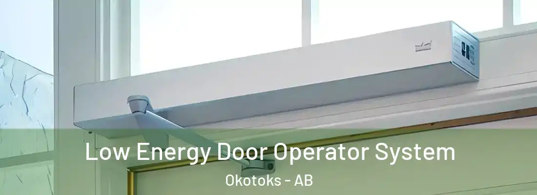  Low Energy Door Operator System Okotoks - AB
