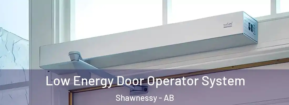  Low Energy Door Operator System Shawnessy - AB