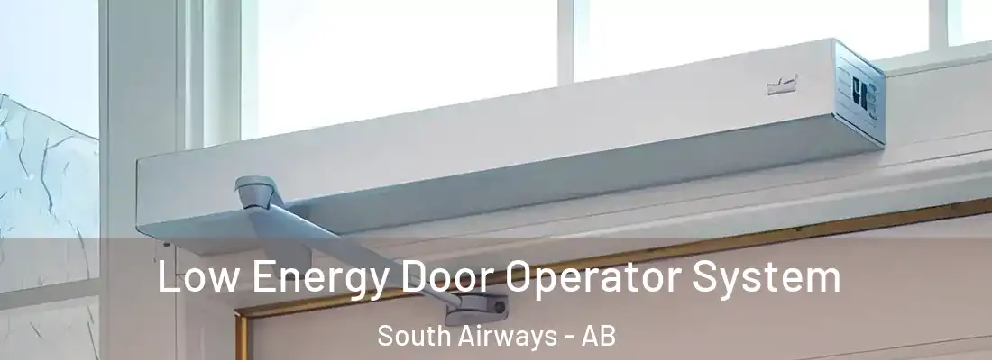 Low Energy Door Operator System South Airways - AB