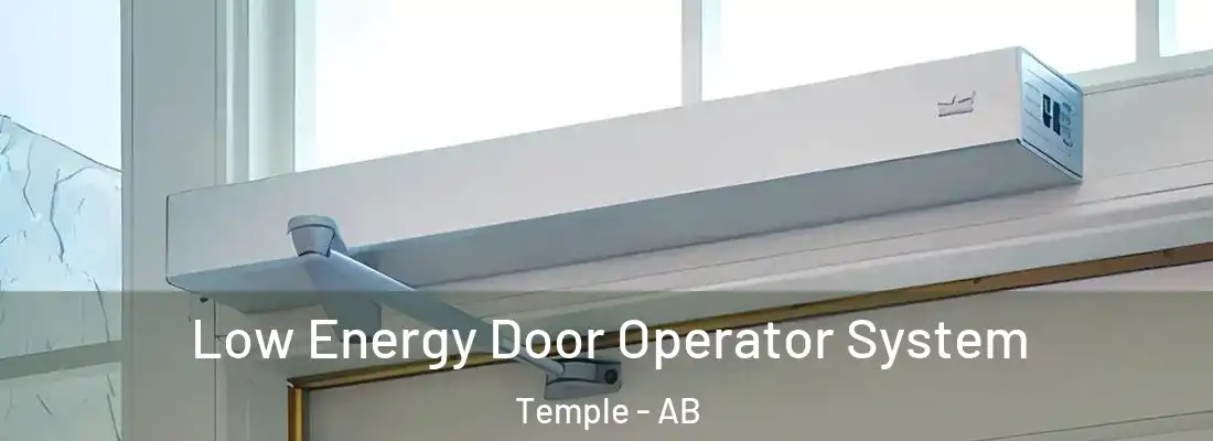  Low Energy Door Operator System Temple - AB