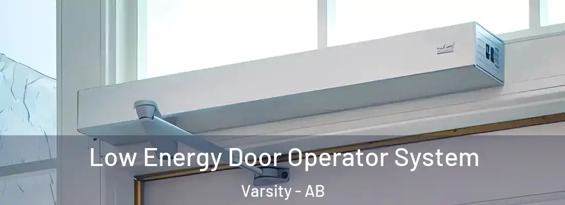  Low Energy Door Operator System Varsity - AB